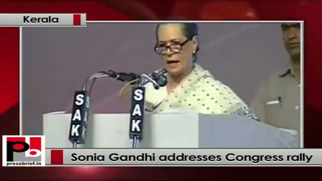Sonia Gandhi: Congress party has stood for 128 years for its idea of India