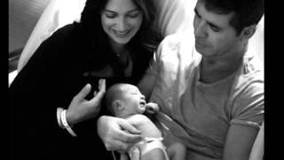 SIMON COWELL : Reveal First Pics of Newborn Son, Eric Cowell (2/16/14)