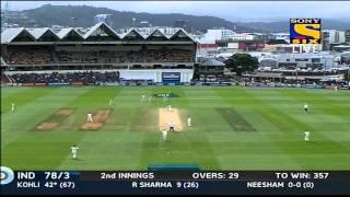 India 2nd Innings Boundries - IND vs NZ 2nd Test 2014 HD