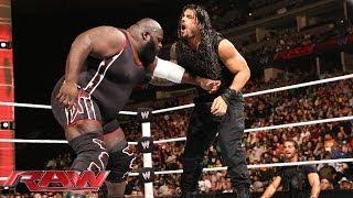 Mark Henry vs. Roman Reigns: WWE Raw, Feb. 17, 2014
