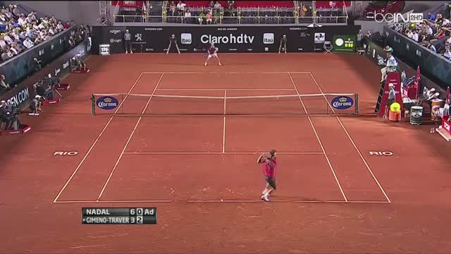 Nadal vs Gimeno-Traver, Rio Open 2014 (1/16 Finale), Highlights HD - 1st Round - 18/02/14