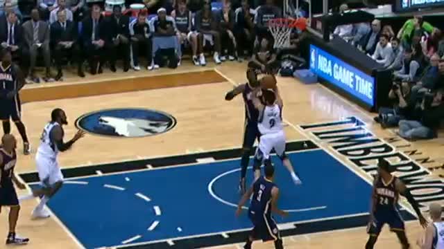 NBA: Ricky Rubio Fakes and Feeds Ronny Turiaf for the Flush!