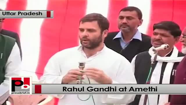 Rahul Gandhi: "We need to empower women in the country"