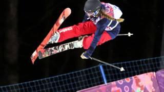 Sarah Burke in the hearts of freeskiing community in Sochi Video