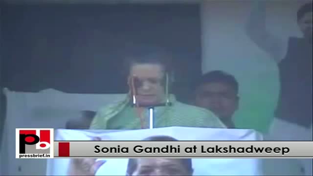 Sonia Gandhi: These elections are major test of secular values