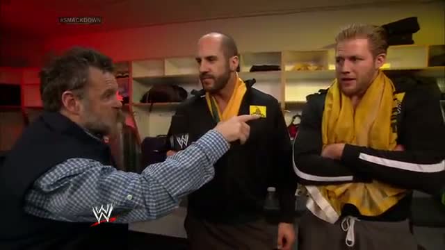 WWE: Cesaro interviews Zeb Colter and Jack Swagger