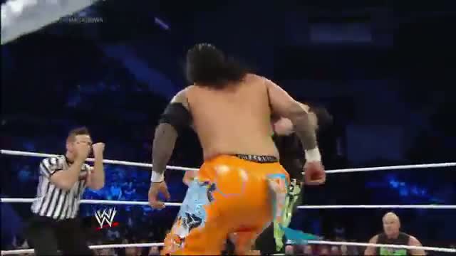 Jimmy Uso vs. Road Dogg: WWE SmackDown, Feb. 21, 2014