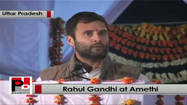 Rahul Gandhi: "SP government is not working for the state"