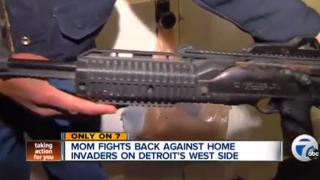 Mom Opens Fire On Home Invaders In Detroit