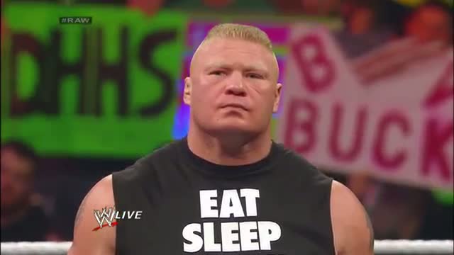 Paul Heyman discusses who should face Brock Lesnar at WrestleMania 30: WWE Raw, Feb. 24, 2014