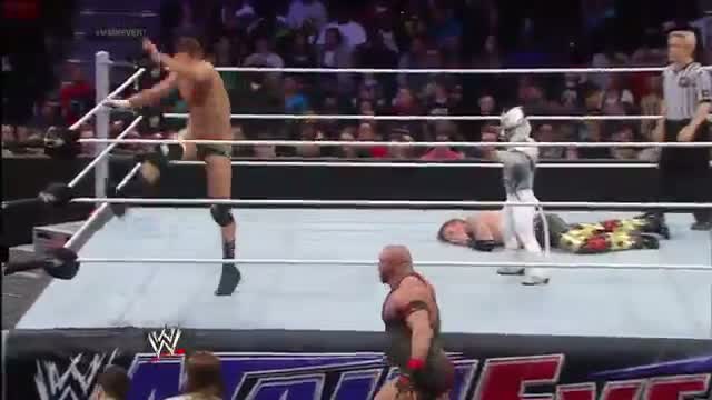 The Brotherhood, Los Matadores & El Torito vs. Rybaxel & 3MB: WWE Main Event, Feb. 26, 2014