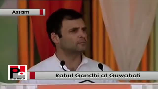 Rahul Gandhi: I feel very glad to be here in Assam