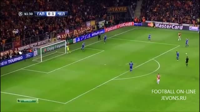 Chelsea vs Galatasaray (1-1) All Goals & Highlights 26.02.2014 Champions League