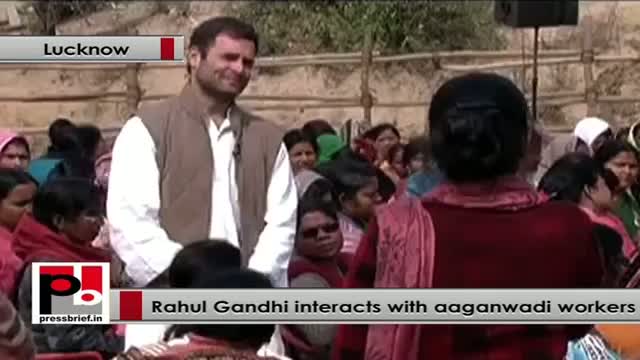 Rahul Gandhi: Women should be empowered if we want to developed our country