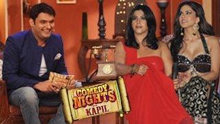 Sunny Leone & Ekta Kapoor on Comedy Nights with Kapil 8th March 2014