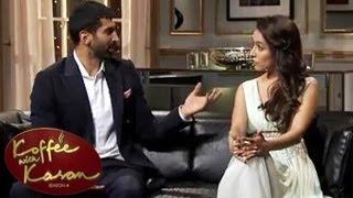Aditya Roy Kapur CONFESSES love for Shraddha Kapoor on Koffee With Karan 9th March 2014 episode
