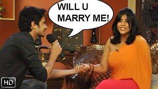 Ekta Kapoor PROPOSED For Marriage On Comedy Nights With Kapil - Ragini MMS 2 Promotions