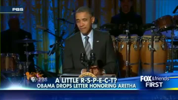 Obama Misspells 'Respect' While Honoring Aretha Franklin