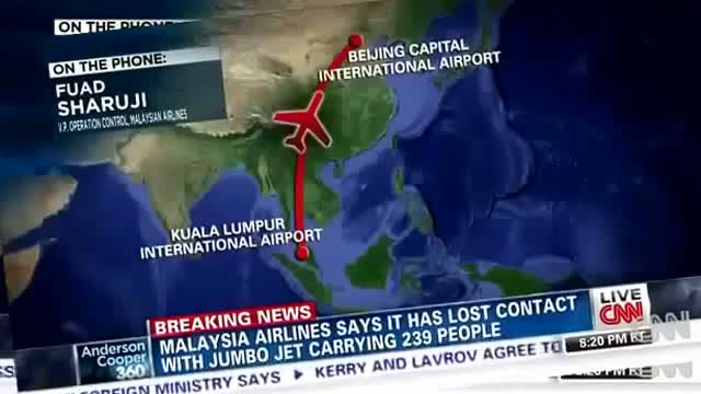 MH-370 Malaysia Airlines Flight Crash in Vietnam Sea Video 8-3-2014