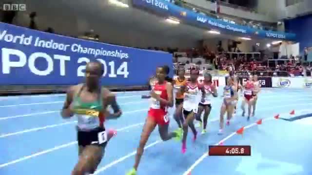 Women 3000 Metres Final IAAF World Indoor Championships Sopot 2014