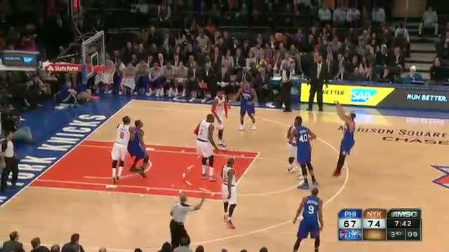 NBA: Michael Carter-Williams Goes for the Triple-Double at MSG!