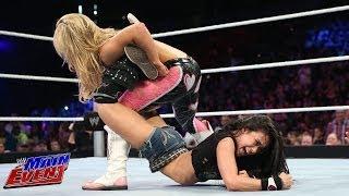 Natalya vs. AJ Lee - Divas Championship Match: WWE Main Event, March 11, 2014