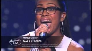 American Idol 2014: Malaya Watson 'I Am Changing' American Idol Top 11