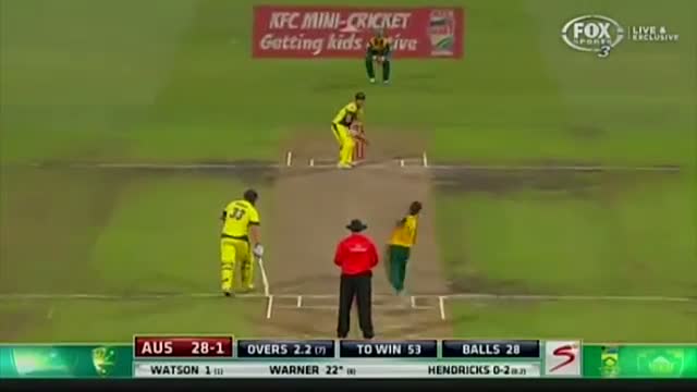 South Africa vs Australia 2nd T20 12th March 2014 Highlights