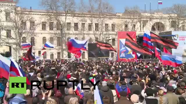 Russia: Sevastopol celebrates as Crimea joins Russia