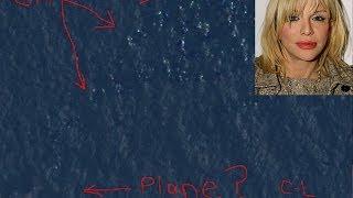 Courtney Love Finds Malaysian Airplane - Bizzare Behaviour Video