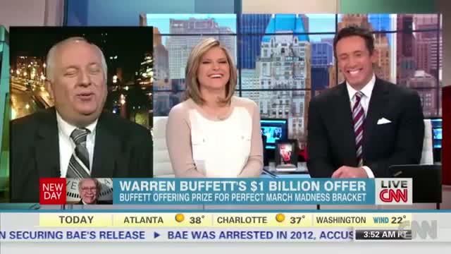 NCAA Bracket 2014 Warref Buffett's $1 Billion Offer