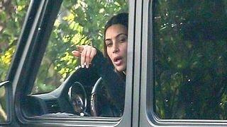 Kim Kardashian Meets With A Car Accident - Asked If She Was Texting