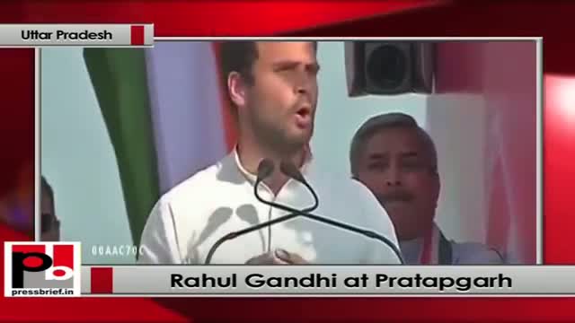Rahul Gandhi's rally at Pratapgarh (Uttar Pradesh)