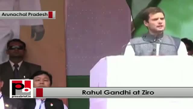 Rahul Gandhi at Ziro : We upgraded state university to central university