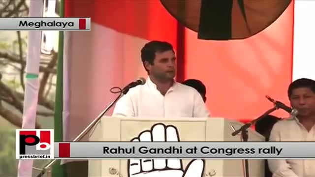 Rahul Gandhi : Congress has old association with Meghalaya