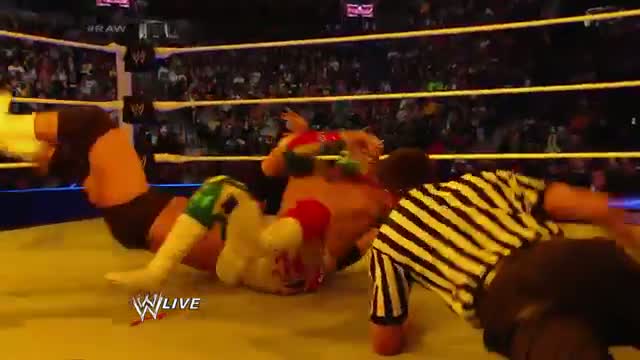 Sin Cara vs. Damien Sandow: WWE Raw, March 24, 2014