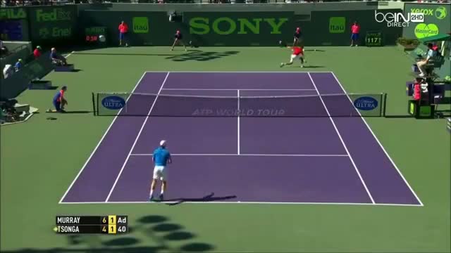 Andy Murray Vs Jo Wilfried Tsonga Miami 2014 HIGHLIGHTS HD