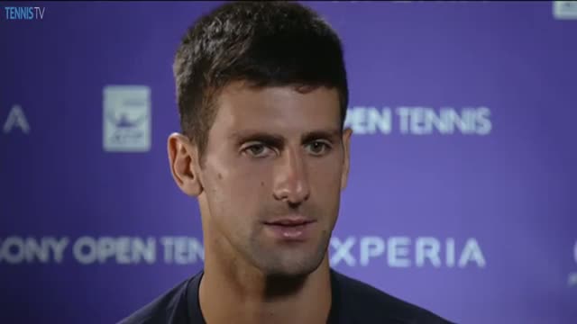 Djokovic Asses His Game After the 2014 Miami Quarter-finals (Tennis Video)