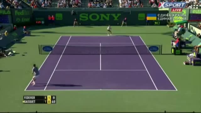 Roger Federer vs. Richard Gasquet - Miami 2014 Highlights (Tennis Video)