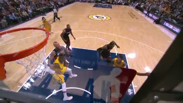 NBA: Paul George Crosses Over And Dunks on LeBron (Basketball Video)