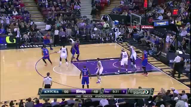 NBA: Carmelo Anthony Reigns for 36 Points on the Kings (Basketball Video)