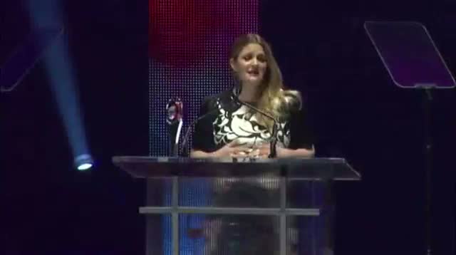 Drew Barrymore Recognized at CinemaCon