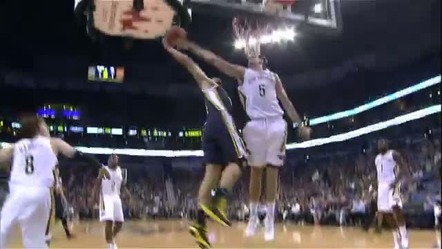 NBA: Enes Kanter Throws the Hammer Down on Jeff Withey (Basketball Video)