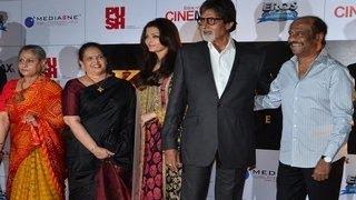 Amitabh Bachchan, Jaya, Aishwarya launch Rajnikanth's Kochadaiiyaan TRAILER