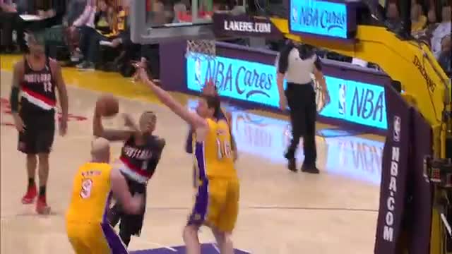 NBA Duel: Damian Lillard vs. Nick Young - (Basketball Video)