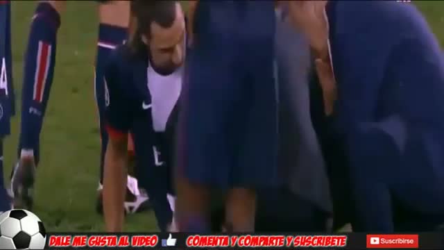 Zlatan Ibrahimovic Injury - Zlatan Ibrahimovic Lesion PSG vs Chelsea 3-1 02/04/2014