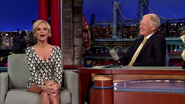 David Letterman - Kristin Chenoweth Sings For Dave