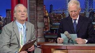 David Letterman - Bill Murray's Bucket List, Part 2