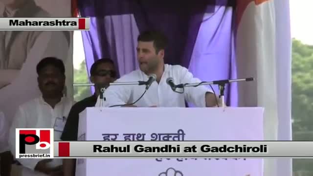 Rahul Gandhi: BJP makes people fight and spread the anger in the politics