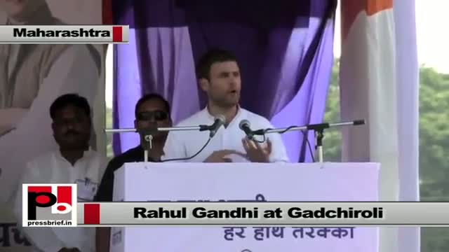 Rahul Gandhi: BJP works for industrialists only but Congress works for everyone
